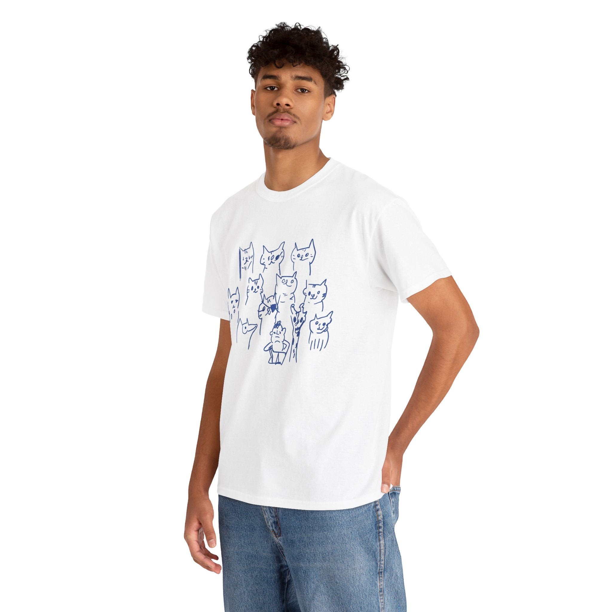 Unisex Heavy Cotton Cats Tee