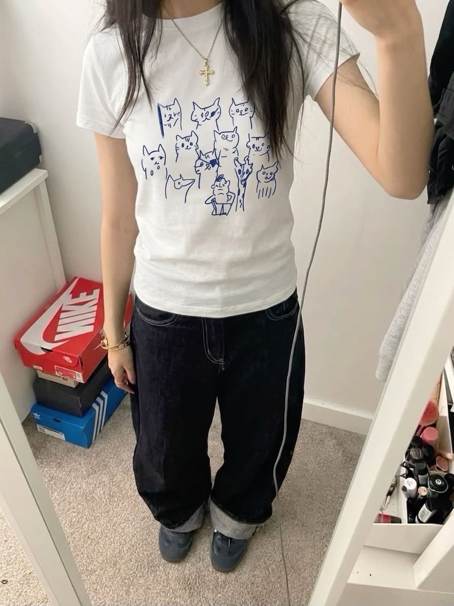 Unisex Heavy Cotton Cats Tee